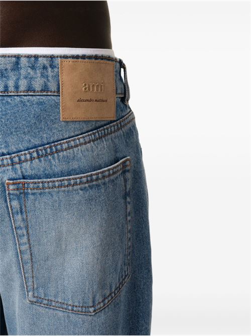 Large Fit Jeans AMI PARIS | HTR450DE0046480